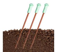 Humidimètre du sol - Outil de jardin en argile 3 pièces, kit de test du sol pour station de pelouse, plantation de serre, arrosage de tomates ferme, pot de fleurs, arbre à racines surélevées