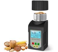 Humidimètre for céréales, testeur d'humidité intelligent, capacité de 90 ml, écran LCD, diffusion vocale, 99 mesures, conservation des données, for 25 types de céréales