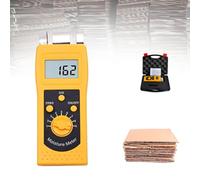 Humidimètre for papier ondulé et produits en papier poreux, cartons, rouleaux de papier, testeur d'humidité for papier brut avec plage de mesure de 0 à 98%