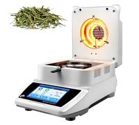 Humidimètre Halogène, Analyseur D'humidité de Chauffage avec Écran Tactile de 5 Pouces, Capacité de 120G Et Précision de 0,001 À 0,005G, Analyseur D'équilibre D'humidité de Laboratoire po 120g/0.002g