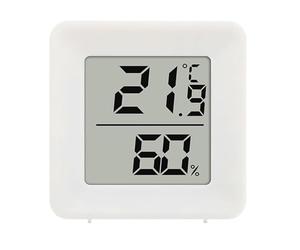 Humidimètre - Moniteur d'humidité | Hydromètre avec manomètre à piles | Affichage de la température et | Incubateur de terrarium, bureau à domicile, garage, serre, mesure d