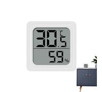 Humidimètre - Moniteur d'humidité | Thermomètre de chambre | Jauge de température numérique | Hygromètre numérique | Petit hygromètre numérique pour la maison | Capteur de température portable paire