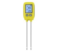 Humidimètre numérique Compteur De Sol NPK, Testeur LCD, Détecteur Rétro-éclairage 4 En 1, Analyseur Température Des Nutriments Et Engrais Pour Serre pour bois et carton