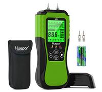 Humidimètre Numérique du Bois Huepar, Détecteur de Fuites à Broche 2 Modes de Mesure-8 Types Testeur d'Humidité du Bois Ecran LCD Rétroéclairé Pour Inspection d'Humidité du Bois & des Matériaux M01