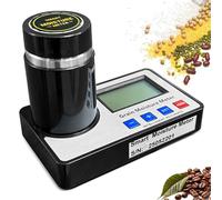 Humidimètre numérique for grains, testeur intelligent d'activité de l'eau alimentaire avec plage de 3 à 40%, 19 préréglages de grains, écran rétroéclairé, compensation automatique de la température