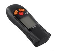 Humidimètre numérique PM6811A avec indicateur à 3 niveaux pour mur, contreplaqué, cloison sèche et sol - LCD rétroéclairé, enregistrement des données, arrêt automatique, 2 broches