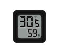 Humidimètre numérique précis - Petit hygromètre numérique domestique | Capteur d'humidité à piles pour dortoir, humidimètre pour mur, table