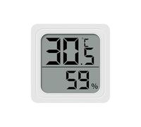 Humidimètre numérique précis - Petit hygromètre numérique domestique | Capteur d'humidité à piles pour dortoir, humidimètre pour mur, table