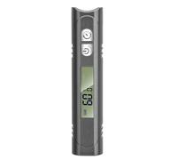 Humidimètre portable avec minuteur et écran LED rechargeable via type C Idéal pour hygromètre avec écran rétroéclairé et chargement USB C pour une utilisation domestique et extérieure