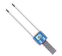 Humidimètre portable, écran LCD numérique rétroéclairé de 17 pouces, testeur pour papier, carton, fibre de bois, large gamme de mesure pour usage industriel et agricole