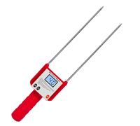Humidimètre portable for foin 3-80% for paille de céréales, son, herbe fourragère, Leymus chinensis, herbe de bambou empereur, fibre de test, Lecture Pratique