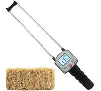 Humidimètre Portable For Foin, Détecteur Numérique Avec Double Sondes En Acier Inoxydable Et Écran Rétroéclairé Par LED, Plage 0~80%, Précision ± 0,5%, For Foin Et Paille