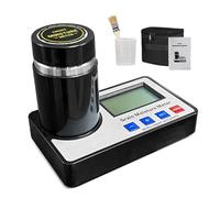 Humidimètre pour 19 céréales, humidimètre haute précision avec écran LCD intelligent, compensation de température et détecteur d'humidité pour 19 céréales, blé, maïs, café, cacao