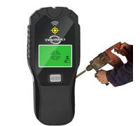 Humidimètre pour bois - Détecteur électronique de goujons | Outil de localisation de clous | Détecteur de métaux à écran LCD | Testeur numérique de fuite d'eau | Indication visuelle et audio pour