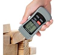 Humidimètre pour bois, humidimètre pour bois de chauffage,Lecteur d'humidité numérique pratique - Testeur d'humidité efficace pour moniteur de température et d'humidité pour le travail du bois