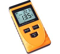 Humidimètre pour bois,Humidimètre sans broche,Humidimètre non destructif,Détecteur d'humidité numérique,Testeur d'humidité à induction,Testeur d'humidité pour bois