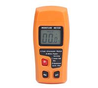 Humidimètre pour Bois Instrument de Mesure d'humidité Portable de Haute précision avec 4 Modes pour matériaux de Construction en Bois cartons de Papier médicinal Orange