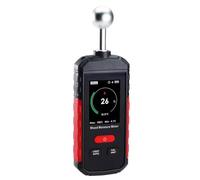 Humidimètre pour bois, testeur d'humidité sphérique 0 ~ 100 % RH, avec système d'indicateurs de 3 couleurs, écran couleur de 6,1 cm, zéro étalonnage, pour mur en bois et sol