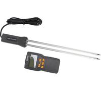 Humidimètre pour céréales -Testeur LCD avec outils de jardinage automatiques de la compensation automatique de la température de rétroéclairage