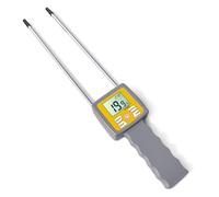 Humidimètre pour gazon et fourrage, détecteur d'humidité numérique de 0 à 80 % avec deux sondes, écran LCD rétroéclairé, testeur de teneur en humidité portable pour son de paille de blé, sac de