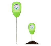 Humidimètre pour le sol, 24,9 cm pour jardin, pelouse, ferme et plantes en pot d'intérieur - Pas besoin de piles, grand cadran facile à lire, conception de sonde unique pour la sécurité des racines