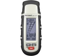 Humidimètre pour matériaux VOLTCRAFT FM-400 Plage de mesure de lhumidité de construction 0.1 à 24 % vol Plage de mesure de lhumidité du bois 1 à 60 % vol
