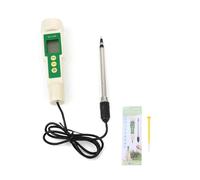 Humidimètre pour Sol Testeur de conductivité EC-3185, testeur portable conductivité/concentration du sol, salinité, for sols agricoles, horticoles et plantation