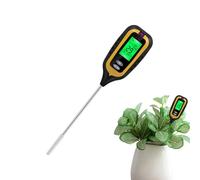 Humidimètre pour Testeur 4 en 1 Outil de jardinage | Humidité/lumière/température/pH domestique-mètre pour jardinage, pelouse, agriculture, utilisation intérieure et extérieure