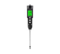 Humidimètre Testeur de sol numérique EC/Temp 0.00~10.00 mS/cm capteur de conductivité analyseur de terre avec ATC plantation jardin extérieur(EC-8801A)
