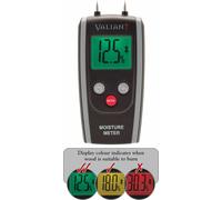 Valiant FIR421 Humidimètre numérique pour bois de chauffage, bois et maçonnerie Noir