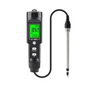 Humidimètres, Testeur de sol numérique EC/Temp 0.00~10.00 mS/cm capteur de conductivité analyseur de terre avec ATC plantation jardin extérieur(EC-8801BB)