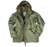 Humidité Veste Avec Polaire S-3XL US Army Hiver Imperméable Mil-Tec Parka