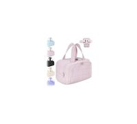 Humidity Travel Cosmetic Bag, Large Capacity Wide-Open Travel Cosmetic Bag, Lightweight Waterproof Toiletry Organizer (Pink)