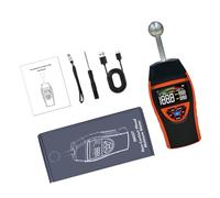 Humidometre numérique pour une détection précise du contenu dans les matériaux de construction lors de rénovations - Compteur numérique de haute précision pour brique en bois et mur avec affichage LCD