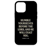 Humiliez-Vous Devant Dieu, il Vous exaltera (Jacques 4:10) Coque pour iPhone 12 Mini