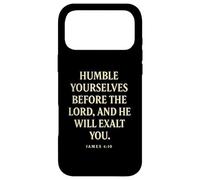 Humiliez-Vous Devant Dieu, il Vous exaltera (Jacques 4:10) Coque pour iPhone 17 Pro Max