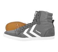 Hummel Chaussure de sport 'Stadil' gris fumé / gris foncé / blanc, Taille 46