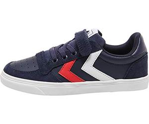 hummel 204495 Mixte Enfant Sneakers Basses, Bleu (Peacoat 7666), 36 EU