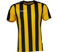 Hummel Adults Stripe Jersey Drill Top Noir/Jaune Sportif 2X Grand. Unisex
