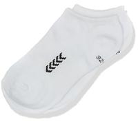 hummel Ankle Chaussettes Blanc/Noir FR : M (Taille Fabricant : 8)
