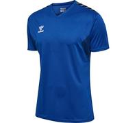 Hummel T-shirt de sport Authentic PL – manches courtes, 100% polyester recyclé – Bleu L Homme