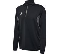 Hummel Sweat-shirt Hmlauthentic demi-fermeture éclair Homme Noir XL