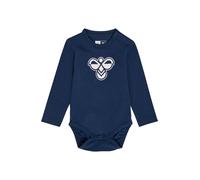 Hummel Barboteuse / body bleu marine / blanc cassé, Taille 98