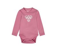 Hummel Barboteuse / body rose clair / blanc cassé, Taille 80