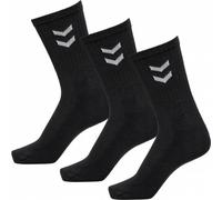Hummel Chaussettes Lot de 3 Basiques Mixte Noir 36-40 EU