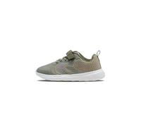 hummel Baskets Actus Recycled Jr - Unisexe - pour Enfant, Vert Lichen, 28 EU