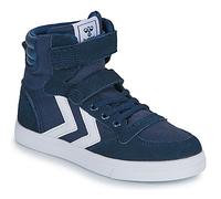 Hummel Baskets hautes enfant mixte Slimmer Stadil High JR 204496 Bleu (Dress Blue 7459) Taille 33