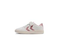 hummel Baskets Derby Court pour enfant avec fermeture Velcro, Vieux rose, 35 EU