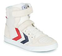 hummel Baskets montantes enfant SLIMMER STADIL LEATHER HIGH JR in Blanc 31