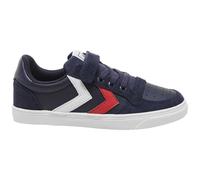 Hummel Baskets Slimmer Stadil 204495 Basses Bleu (Peacoat 7666) Taille 28 Enfant